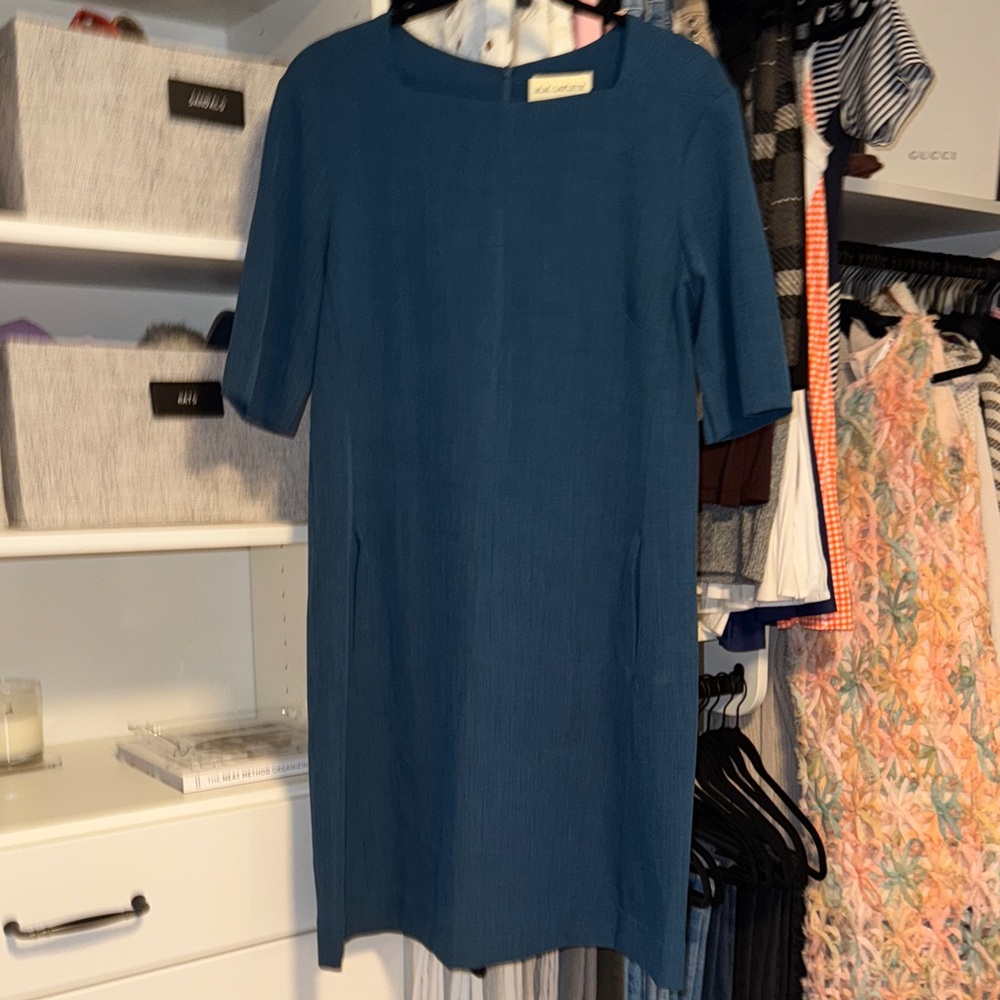 MM Lafleur Teal Size 12 Dress